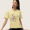 Meadow Moods Tee with picnic design on Comfort Colors 1717 - Butter