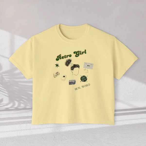 Retro Girl Vintage Aesthetic design on CC3023 - Butter Flatlay