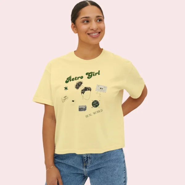 Retro Girl Vintage Aesthetic design on CC3023 - Butter