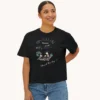 This Feels Like Forever Tee with picnic couple illustration on Comfort Colors 3023 - Black