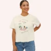 This Feels Like Forever Tee with picnic couple illustration on Comfort Colors 3023 - Ivory