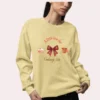 A little Love for Ordinary Days Comfort Colors graphic sweatshirt by Bhoomkins - Butter